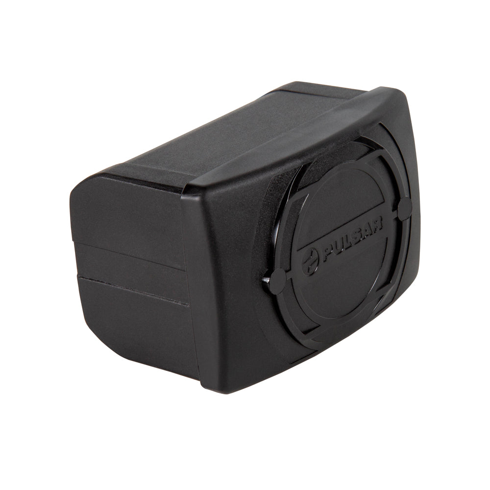 A black rectangular camera lens protector cap with a circular cutout, featuring the embossed brand name 'FULLRANG' on the side, shown against a plain white background.