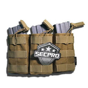 SecPro Triple QR Mag Pouch - Black - SecPro