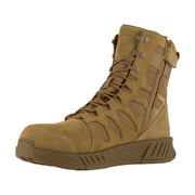 Reebok Men's 8" Floatride Energy Tactical Boot Coyote RB4360 – 3/4 Left Front View