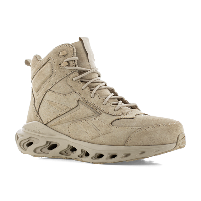 Reebok Men's 6" Tactical Boot Desert Tan RB5463 – 3/4 Right Front View