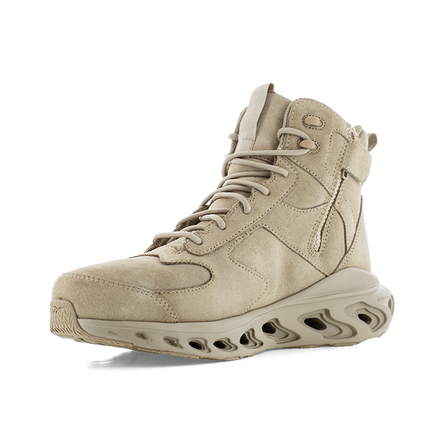 Reebok Men's 6" Tactical Boot Desert Tan RB5463 – 3/4 Left Front View