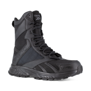 Reebok Men's 8" Trail Running Tactical Boot Black RB6655 – 3/4 Right Front View