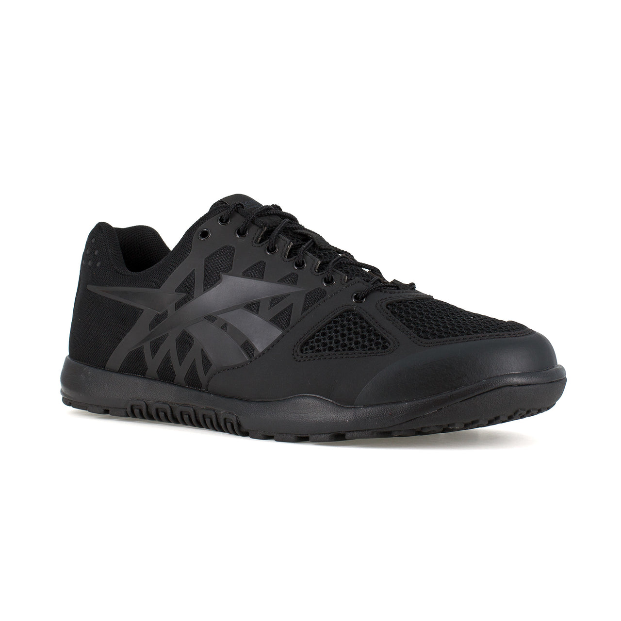 Reebok Men's Nano Tactical Trainer Black RB7100 – 3/4 Right Front View