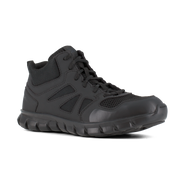 Reebok Men's Sublite Cushion Tactical Mid-Cut Black RB8405 – 3/4 Right Front View