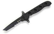 Columbia River Knife & Tool M16-13sfg 3.5 Black Combo Tanto - Columbia River Knife & Tool