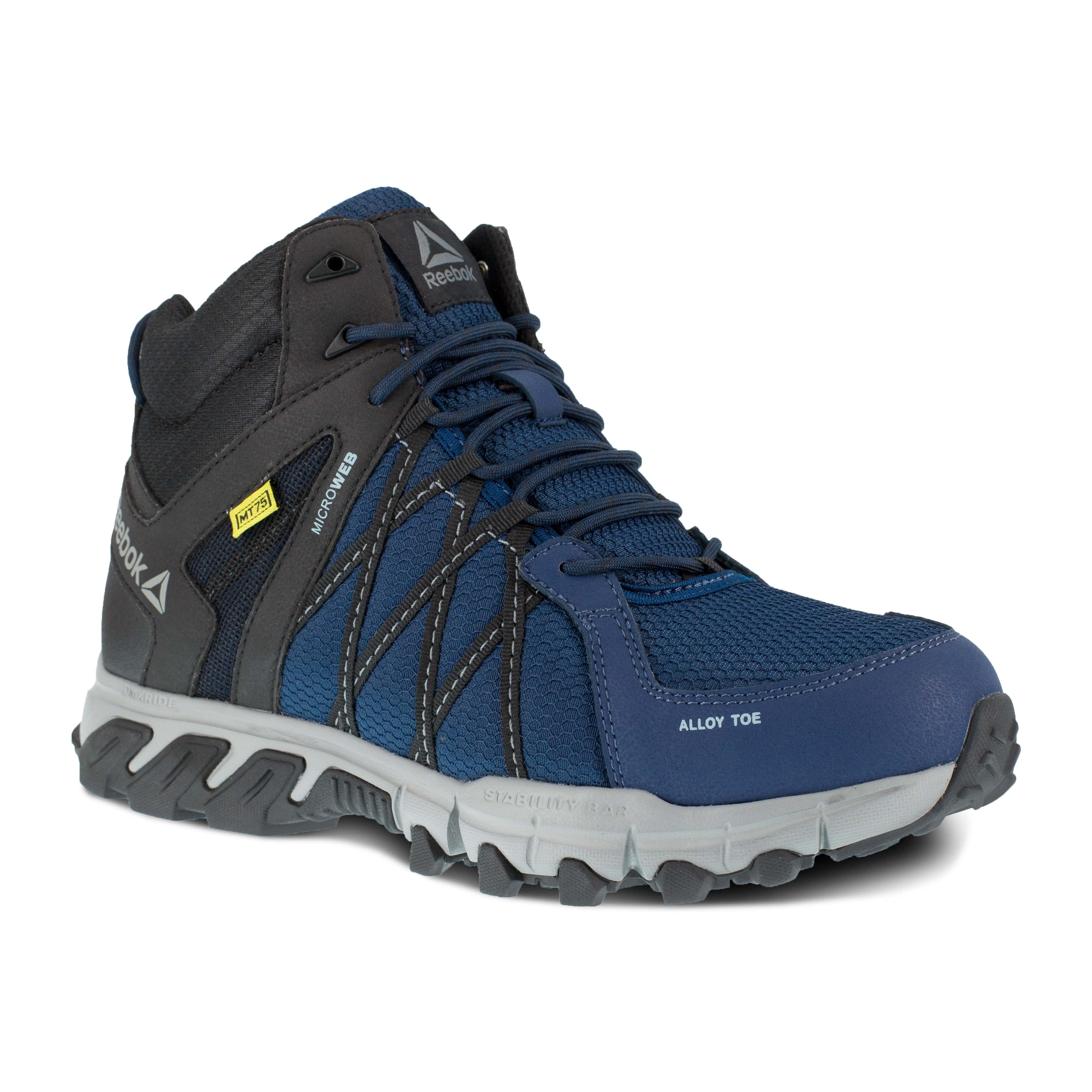 Reebok Men's Trailgrip Work Athletic Mid-Cut with CushGuard™ Internal