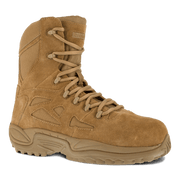 Reebok Women's Rapid Response RB 8" Stealth Boot with Side Zipper - RB885 - Reebok