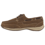 Rockport Women's Sailing Club Three Eye Tie Boat Shoe with Poron?? XRD??Internal Met Guard - RK634 - Rockport