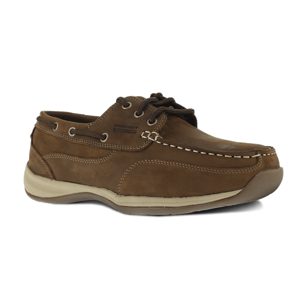 Rockport Men's Sailing Club Three Eye Tie Boat Shoe