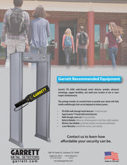 Garrett K-12 School Protection Program - Garrett Metal Detectors