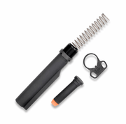 AR15 Buffer Tube Kit - 9mm Buffer - Ambi Loop End Plate - White Label Armory