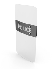 SecPro Police Riot Shield Police Decal - SecPro