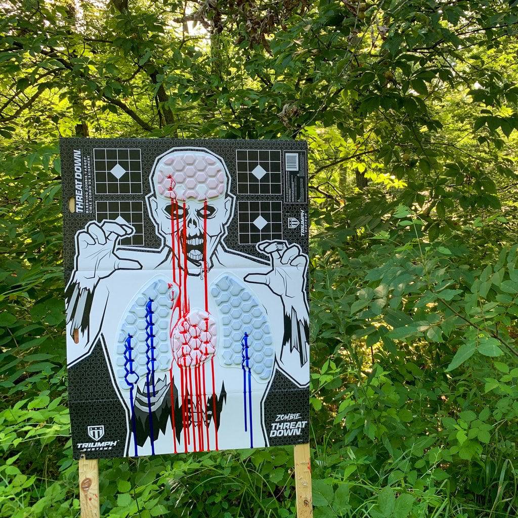 Threat Down Bleeding Zombie Shooting Targets | Fun Shooting Targets