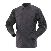 Tru-Spec 1051 Black Men's Ultralight Long Sleeve Uniform Shirt - Tru-Spec