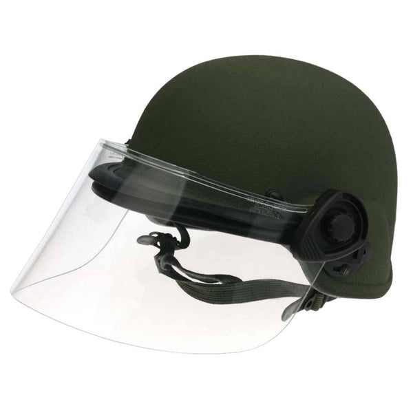 実物PAULSONフェイスシールド米警察装備CAGE CODE12858 B55 Item # 5900200, Tactical Face Shield, Model DK7-X.250AF-RU, Rail