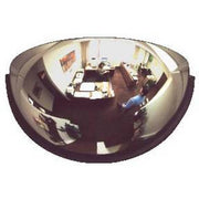 Brossard 180 Degree half Dome Mirrors - Acrylic Lens / Hardboard Back - Lester Brossard