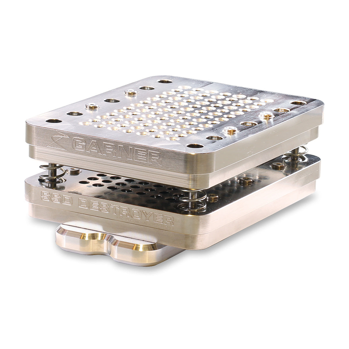Garner SSD-1 media processing accessory in the manufacturer supplied product photograph