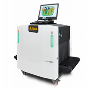VMI Spectrum 5333 conveyor X-ray baggage inspection scanner, front three-quarter view