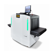 VMI Spectrum 6040 conveyor X-ray baggage inspection scanner, front three-quarter view