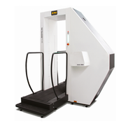 VMI Spectrum BodyScan HDV full-body transmission X-ray screening system with operator monitors