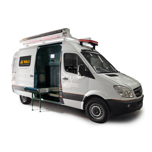 VMI Spectrum 100100 M van-mounted mobile X-ray inspection unit deployed