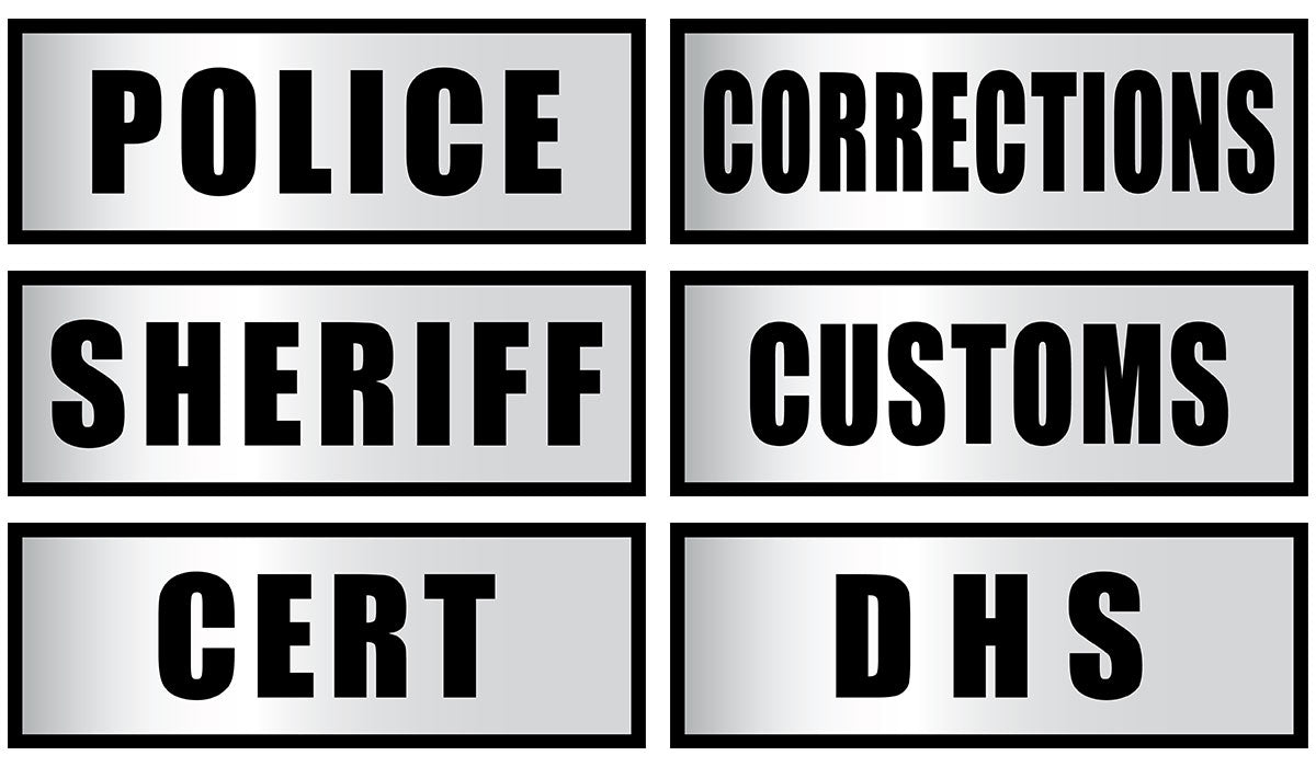 Reflective Name Plates