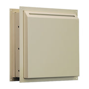 Protex WDS-311 beige angled view with adjustable trim frame for in-wall installation