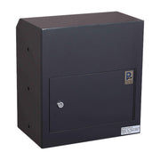 Protex WDS-311 black collection side view with closed door and tubular lock