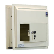 Protex WDS-311-DD front door open showing interior compartment and tubular lock
