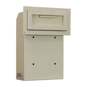 Protex WSS-159 front view with exterior drop flap and mounting holes