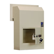 Protex WSS-159 door open showing interior compartment and tubular lock
