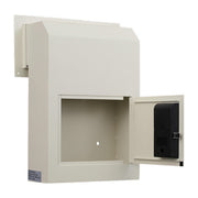 Protex WSS-159E II collection door open showing interior compartment