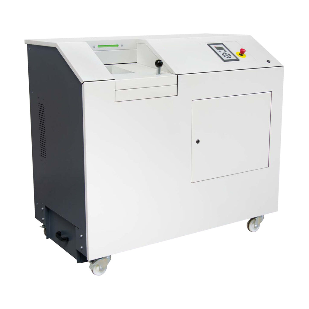 Proton 105 industrial multimedia shredder for HDD and SSD destruction