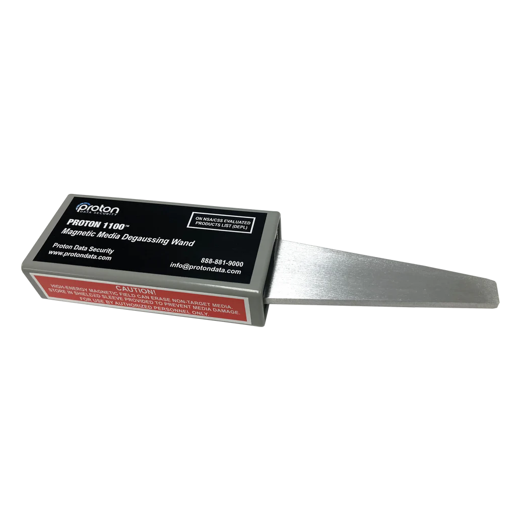 Proton 1100 portable degaussing wand for magnetic media