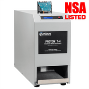 Proton T-4 NSA/CSS EPL-listed hard drive degausser for government data destruction