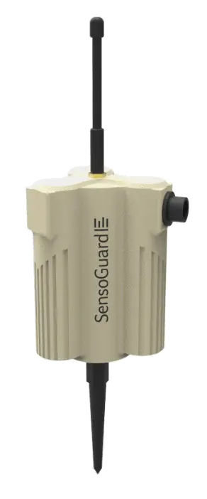 SensoGuard AIO 2 wireless unattended ground sensor for tactical border and perimeter detection