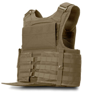 SecPro Ultimate Gladiator's Bundle Bulletproof Vest Tactical Ballistics - Coyote