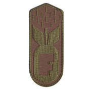 ROTHCo F-Bomb Patch With Hook Back - Coyote Brown - Rothco