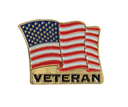 ROTHCo Veteran US Flag Pin - Security Pro USA