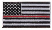 ROTHCo Thin Red Line Flag Pin - Rothco