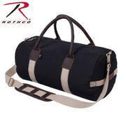 ROTHCo Canvas & Leather Gym Duffle Bag - Rothco