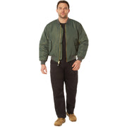 ROTHCo Enhanced Nylon MA-1 Flight Jacket - Rothco