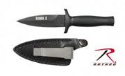 ROTHCo Black Raider II Boot Knife - Security Pro USA