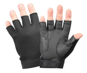 SecPro Fingerless Stretch Fabric  Duty Gloves - Security Pro USA