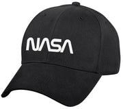 SecPro NASA Worm Logo Low Profile Cap - Black - Rothco