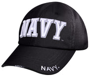 ROTHCo Navy Mesh Back Tactical Cap - Black - Rothco