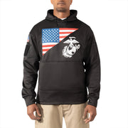 ROTHCo US Flag / USMC Eagle, Globe, & Anchor Concealed Carry Hoodie - Rothco