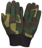 SecPro Camo Jersey Work Gloves - Rothco