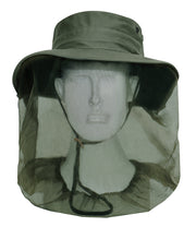 ROTHCo Adjustable Boonie Hat With Mosquito Netting - Olive Drab - Rothco