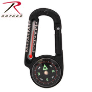 SecPro Carabiner Compass/Thermometer - Rothco